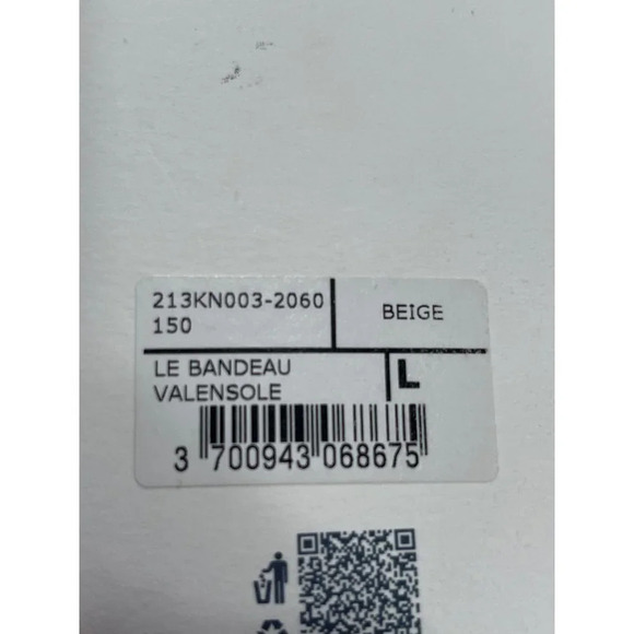 JACQUEMUS Le Bandeau Valensole in Beige Large New Womens Cropped Cami Tank Top - Picture 10 of 16